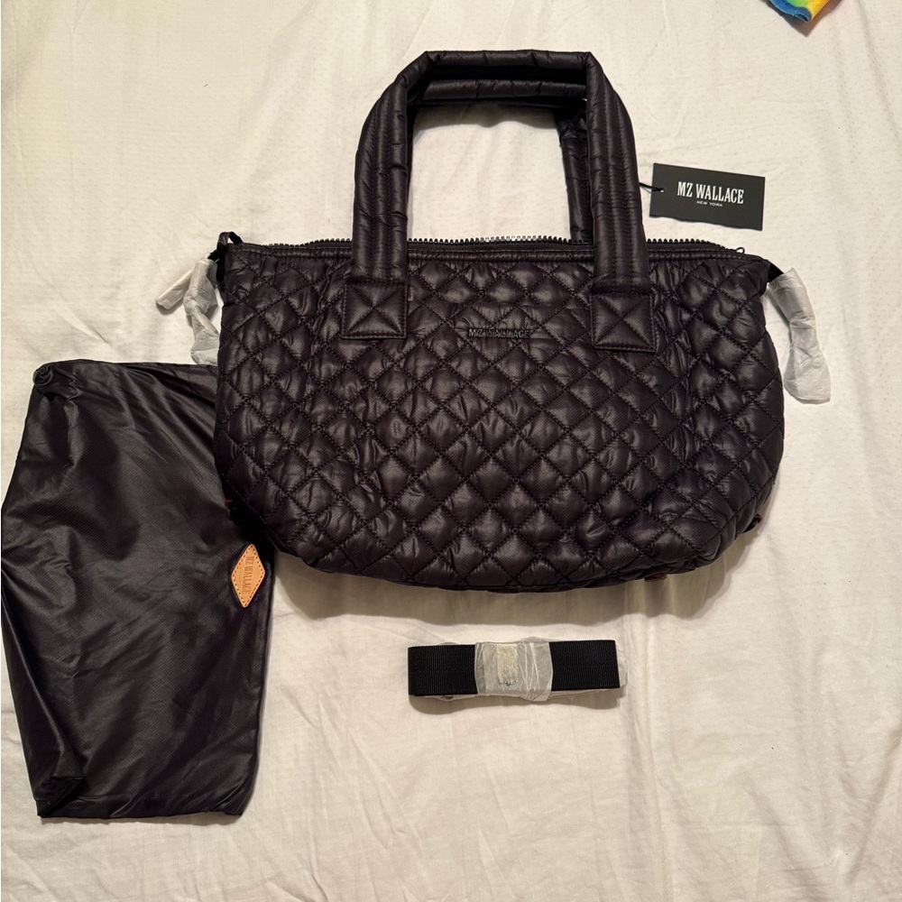 MZ Wallace Black Medium Sutton Deluxe